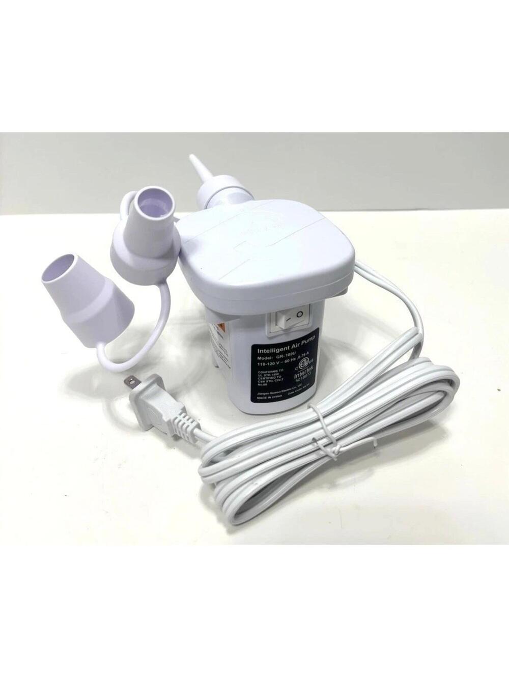 110-120V Electric Air Pump Plug In Inflator Deflator for Pool Floats Mattress Ne
